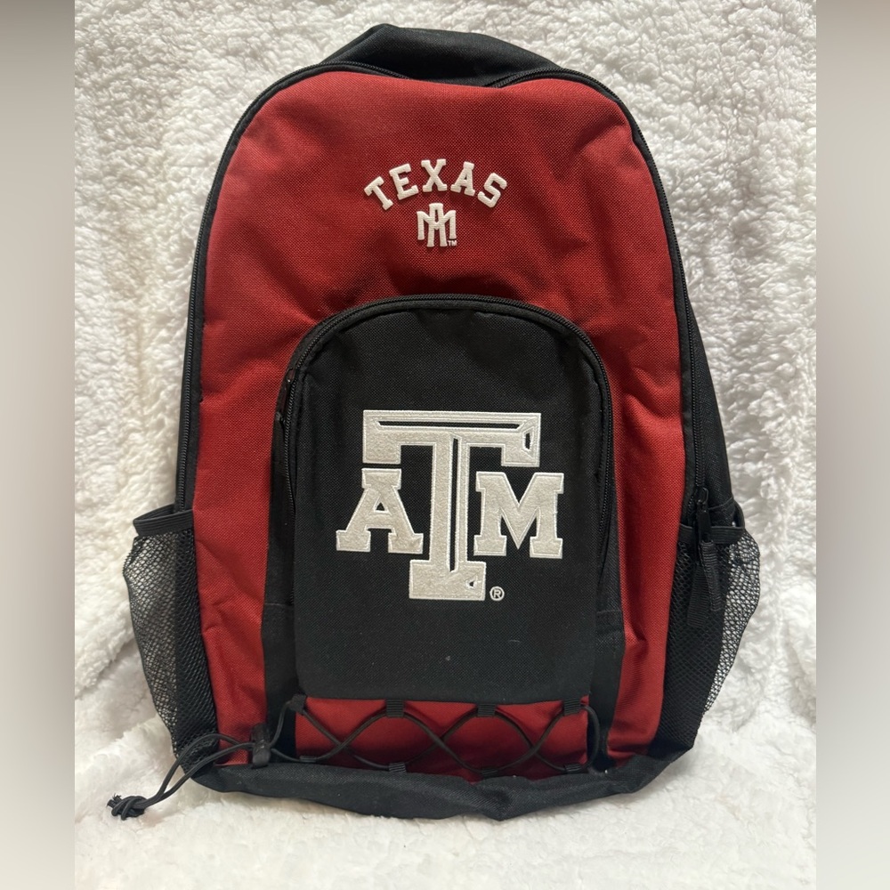Texas A&M Red and Black Backpack